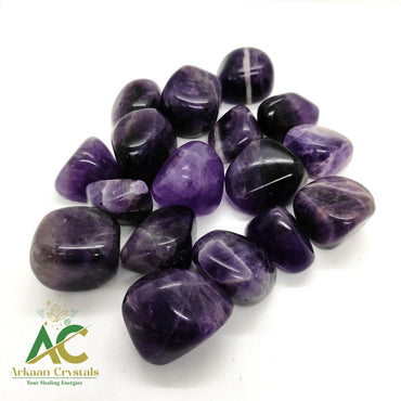 Amethyst Tumble Stone Natural With High Quality