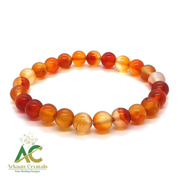 Carnelian Natural With Certified Bracelet