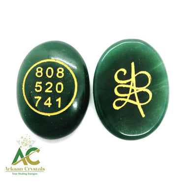 Green Jade Zibu Coin Symbol Natural With Certified