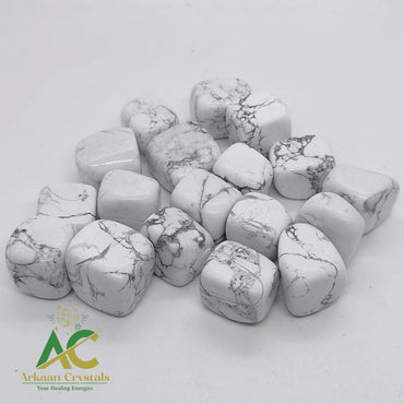 Howlite Tumble Stone Natural With High Quality