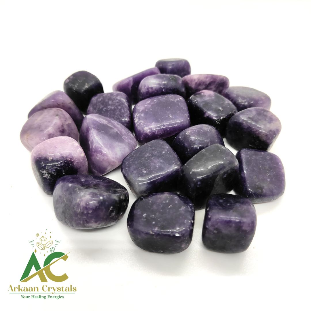 Lepidolite Tumble Stone Natural With High Quality