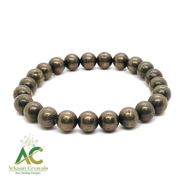 Pyrite Natural With Certified Bracelet