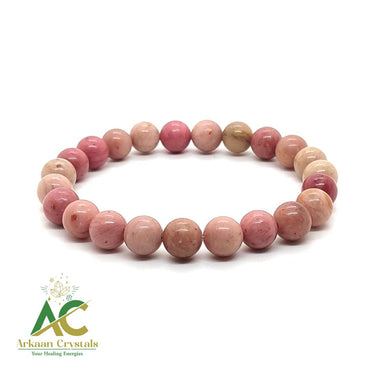 Rhodochrosite Natural With Certified Bracelet