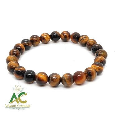 Tiger eye Natural With Certified Bracelet