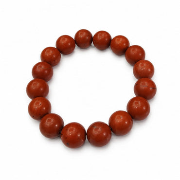 Red Jasper Bracelet – Stone of Strength, Courage & Root Chakra Healing | Certified Natural