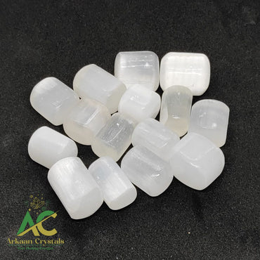 Selenite Tumble Stone Natural With High Quality