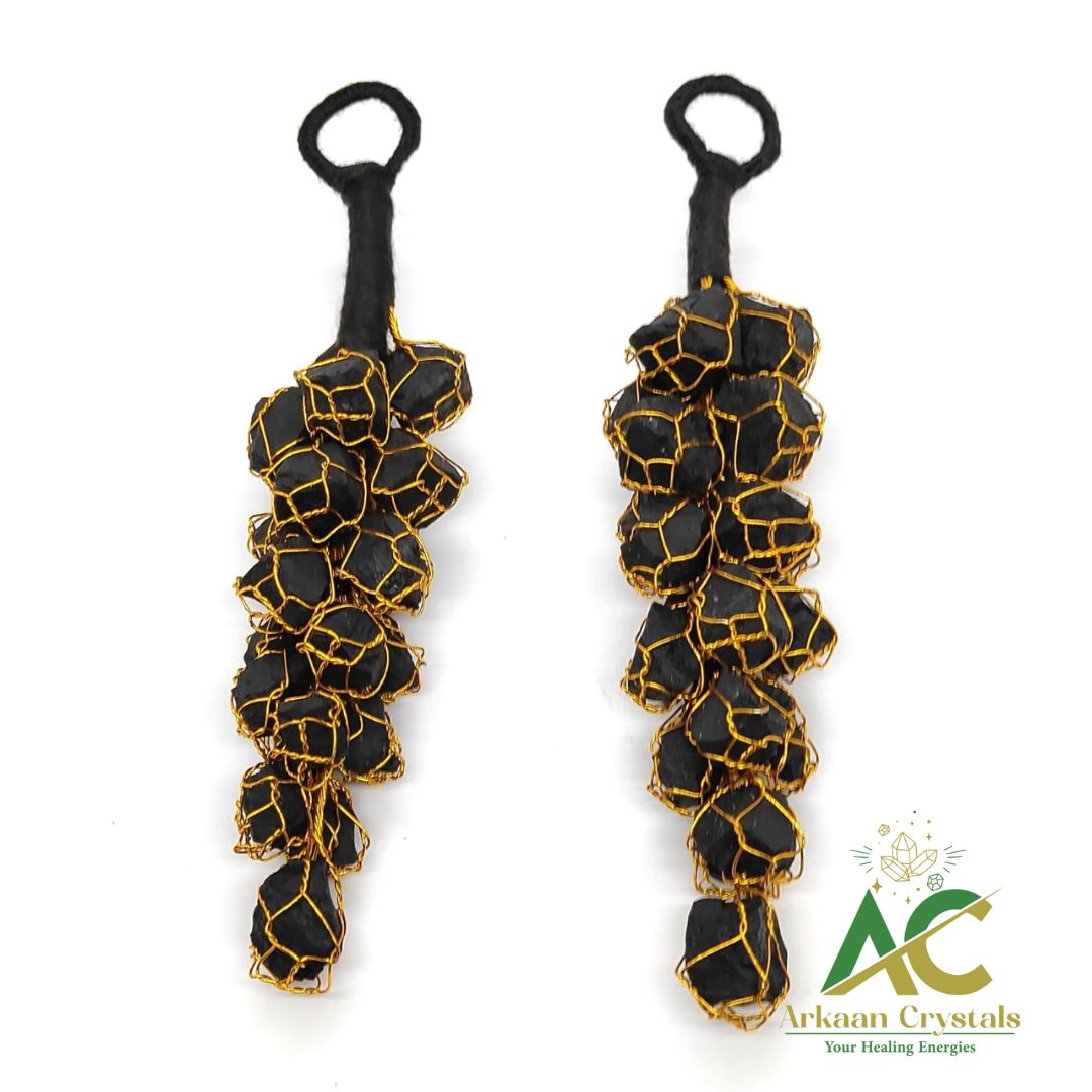 Black Tourmaline Door Hanging Natural With Certified