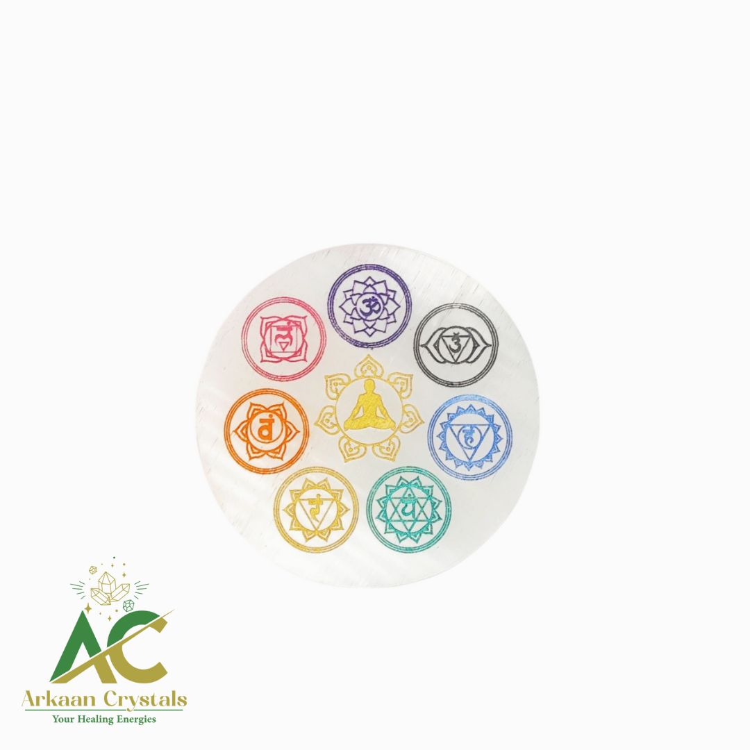 Selenite Crystal Charging Plate Natural With Certified