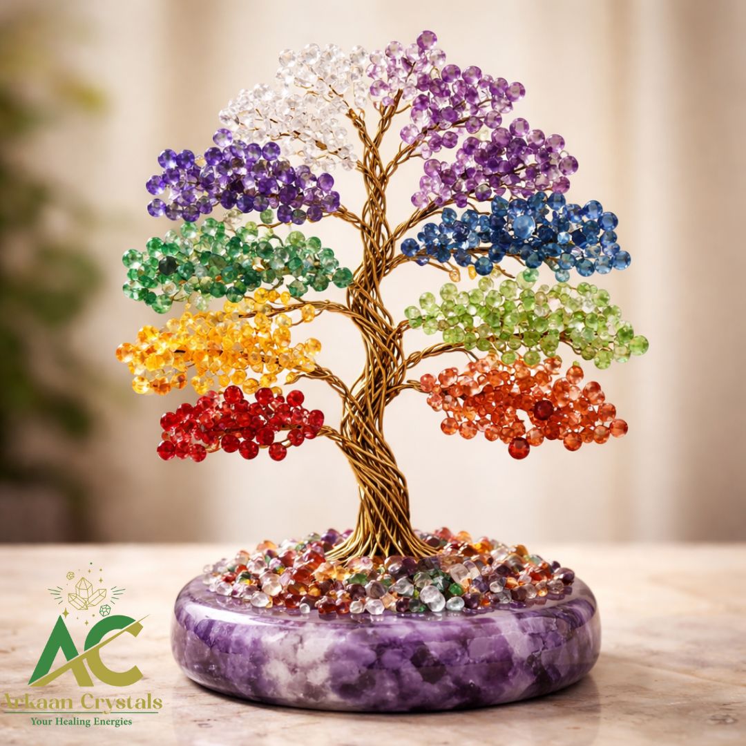 🌳 Chips Gemstone Tree – Positivity & Abundance 🌳
