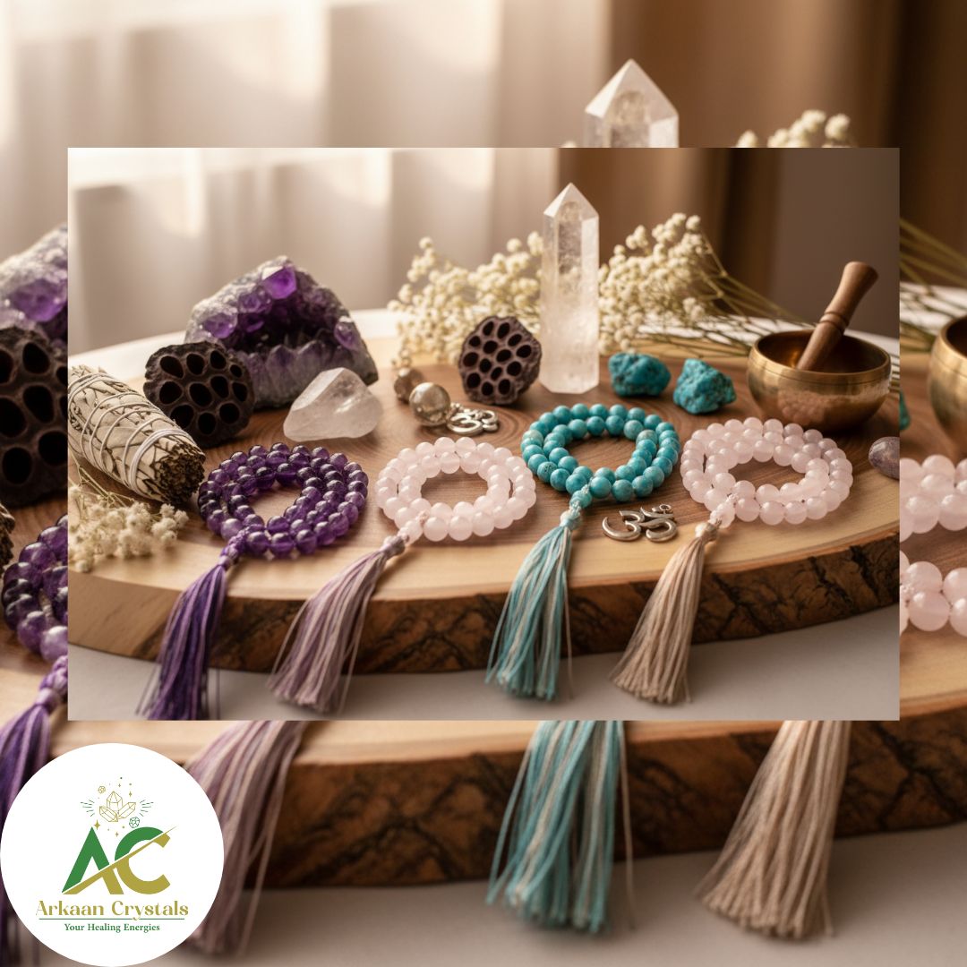 🌿 Premium Jaap Mala – Sacred Spiritual Energy 🌿