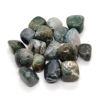 Moss Agate Tumble Stone Natural With High Quality