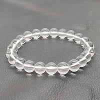 Clear Quartz Crystal Natural With Certified  Bracelet