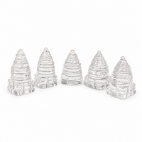 Natural Clear Quartz Shree Yantra – With Authenticity Certificate