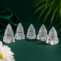 Natural Clear Quartz Shree Yantra – With Authenticity Certificate