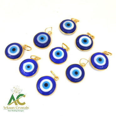 Evil eye  Heart Shaped Pendant