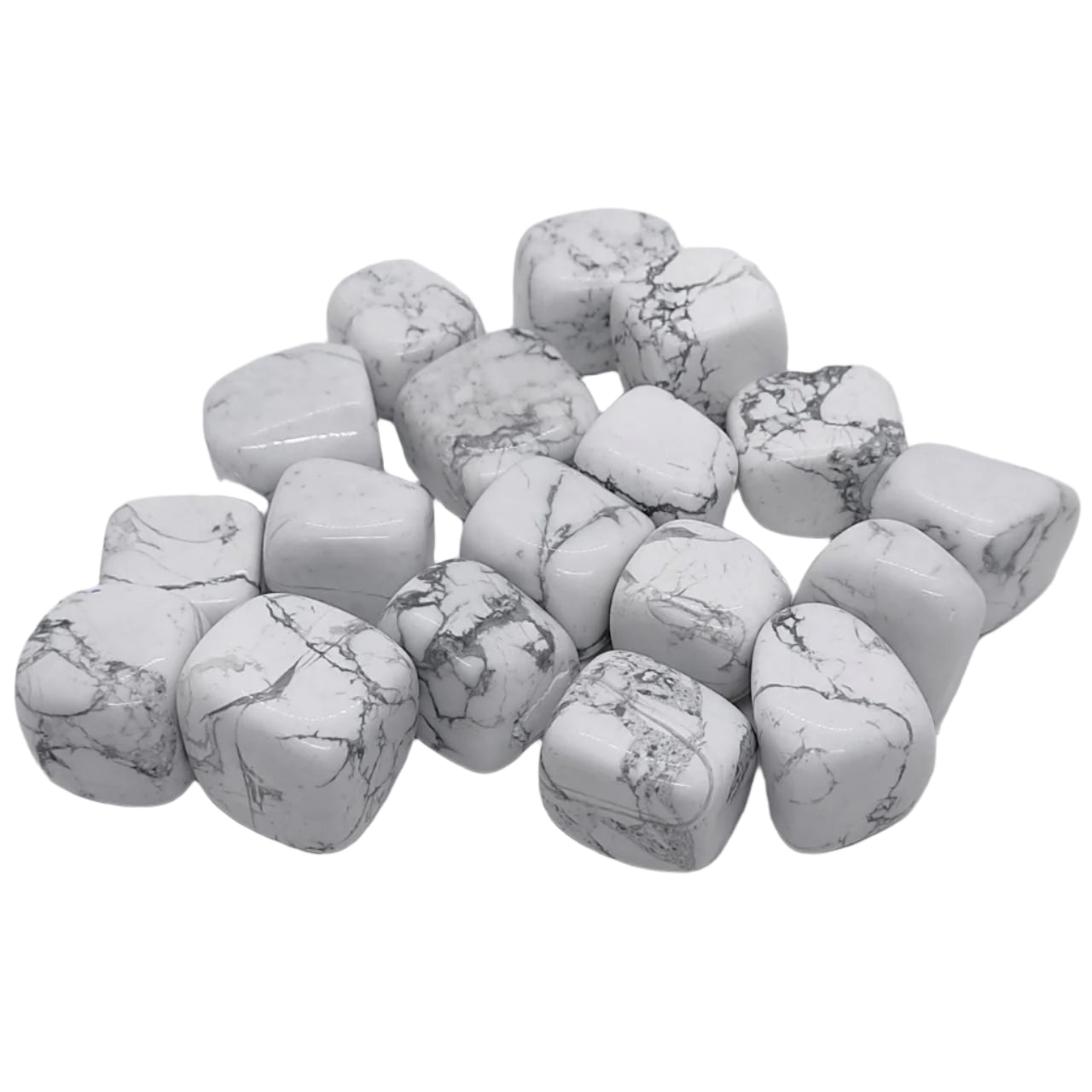 Howlite Tumble Stone Natural With High Quality