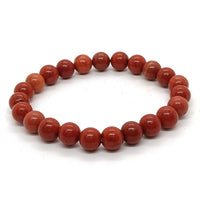 Red Jasper Bracelet – Stone of Strength, Courage & Root Chakra Healing | Certified Natural