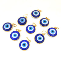 Evil eye  Heart Shaped Pendant
