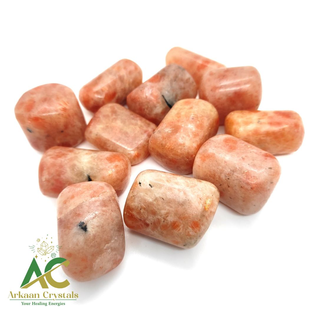 Sunstone Tumble Stone Natural With High Quality