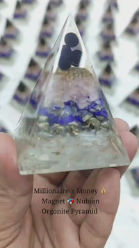 Millionaire's Money Magnet Pyramid – Attract Wealth, Abundance & Financial Success