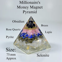 Millionaire's Money Magnet Pyramid – Attract Wealth, Abundance & Financial Success